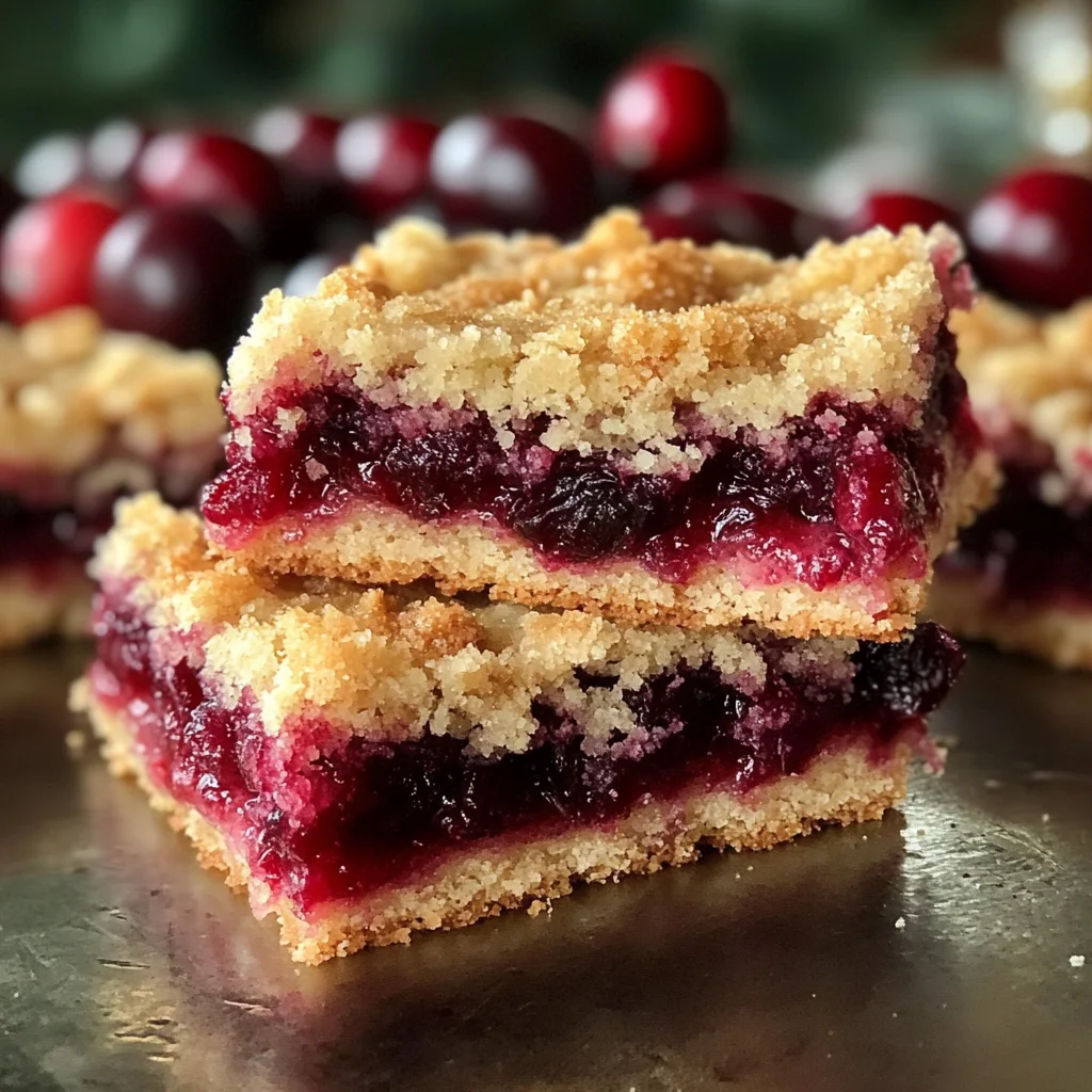 Cranberry Bars