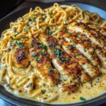 Creamy Cajun Chicken Spaghetti