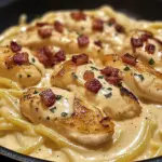 Creamy One-Pan Chicken Carbonara