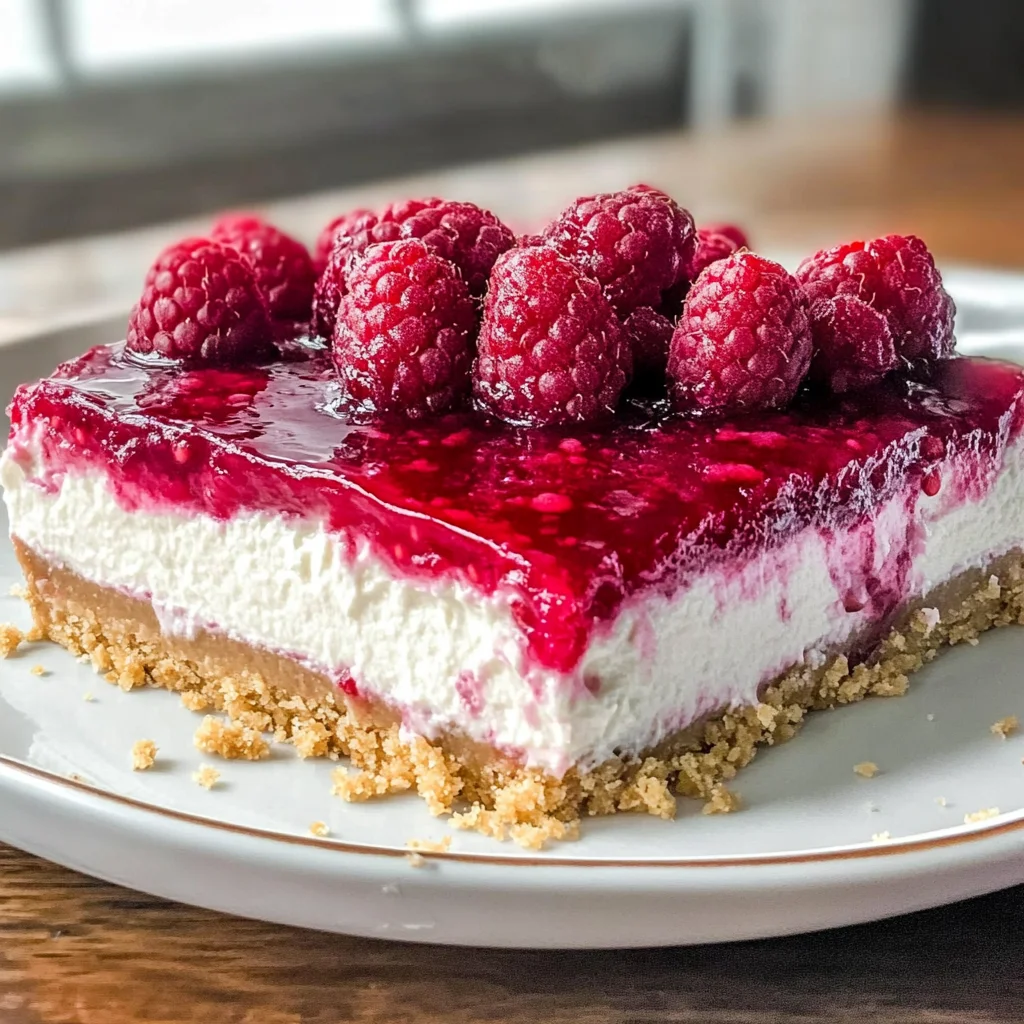Creamy Raspberry Cheesecake