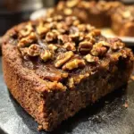 Espresso Date Cake with Walnuts