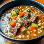 Gordon Ramsay Beef Barley Soup