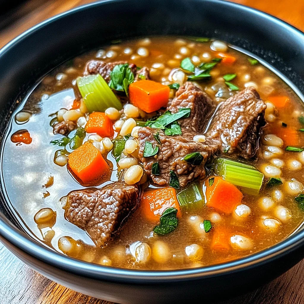 Gordon Ramsay Beef Barley Soup