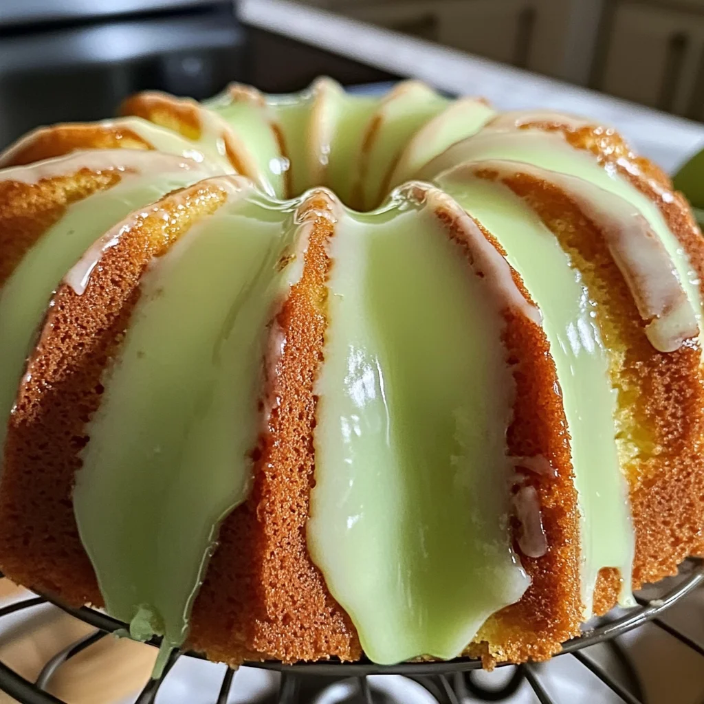 Key Lime Cream Cheese Pound Cake