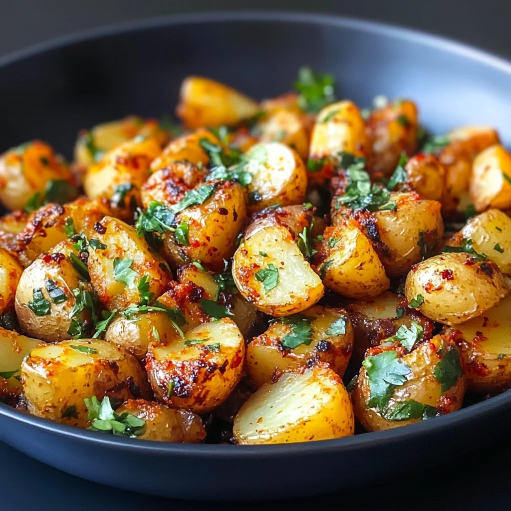 Lebanese Spicy Potatoes - Batata Harra