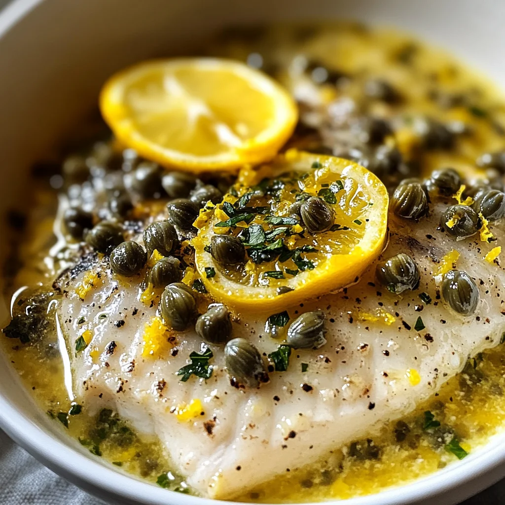 Lemon Caper Sauce