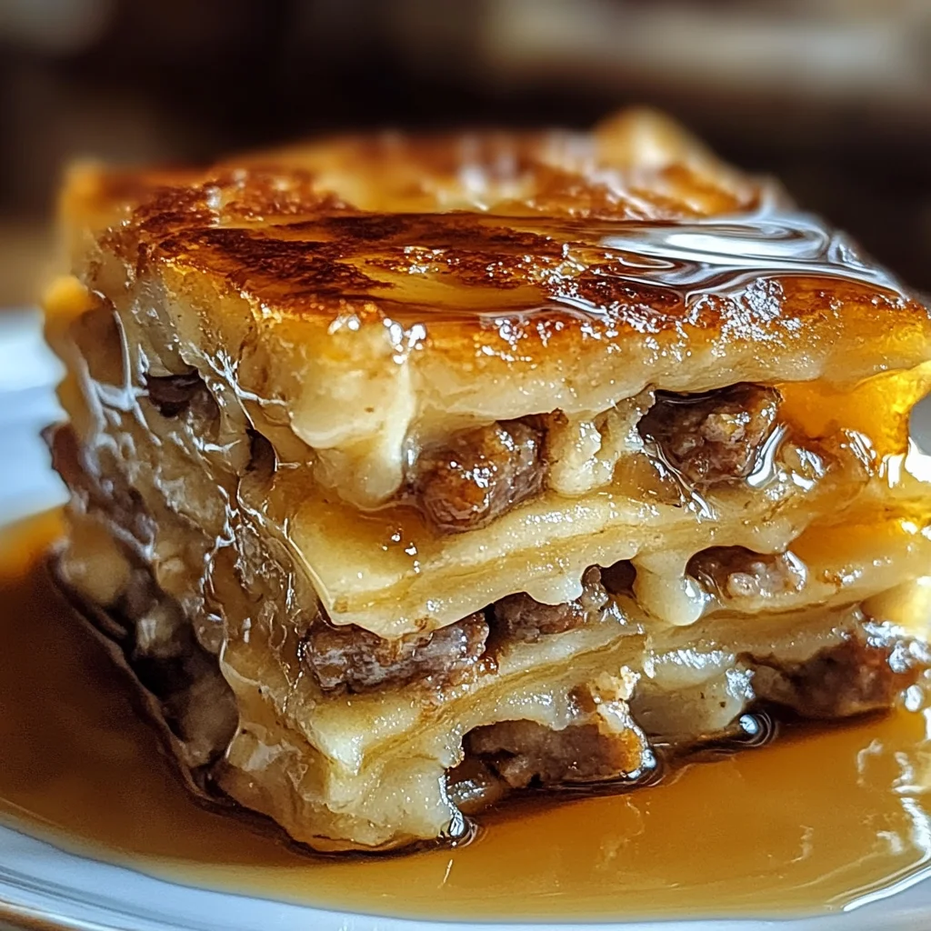 Pancake Sausage Casserole