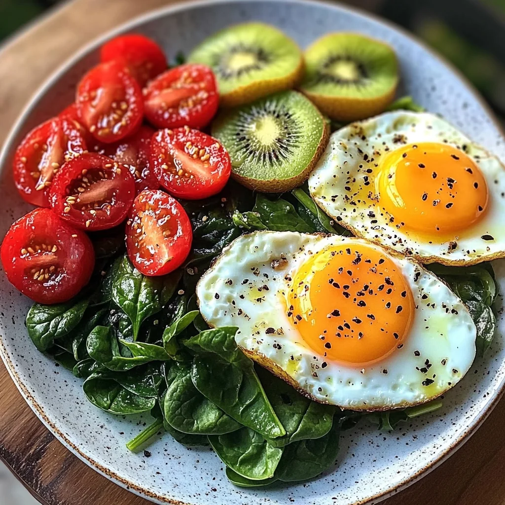 Rainbow Protein Breakfast Plate