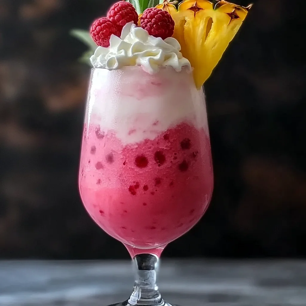 Raspberry Colada Twist