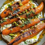 Roasted Carrots with Whipped Ricotta and Hot Honey