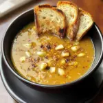 Spanish Garlic Soup Recipe (Vegetarian) - Sopa de Ajo -