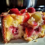 Strawberry Pineapple Pound Cake