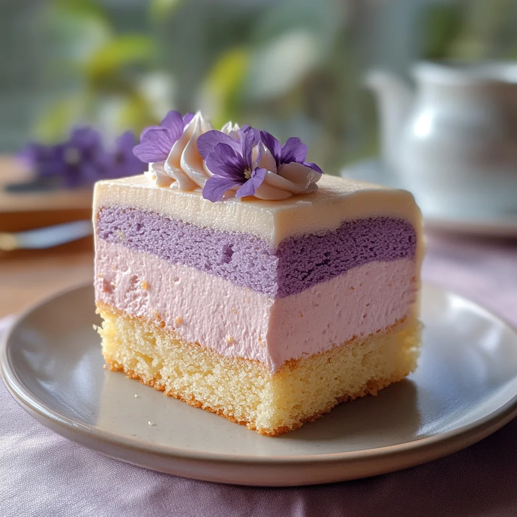 Taro Milk Tea Cake
