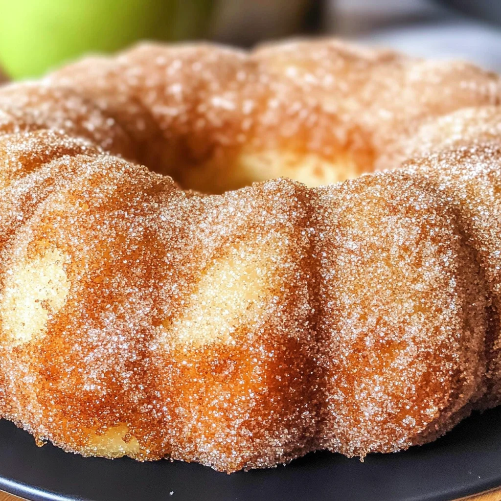 Apple Cider Doughnut Cake