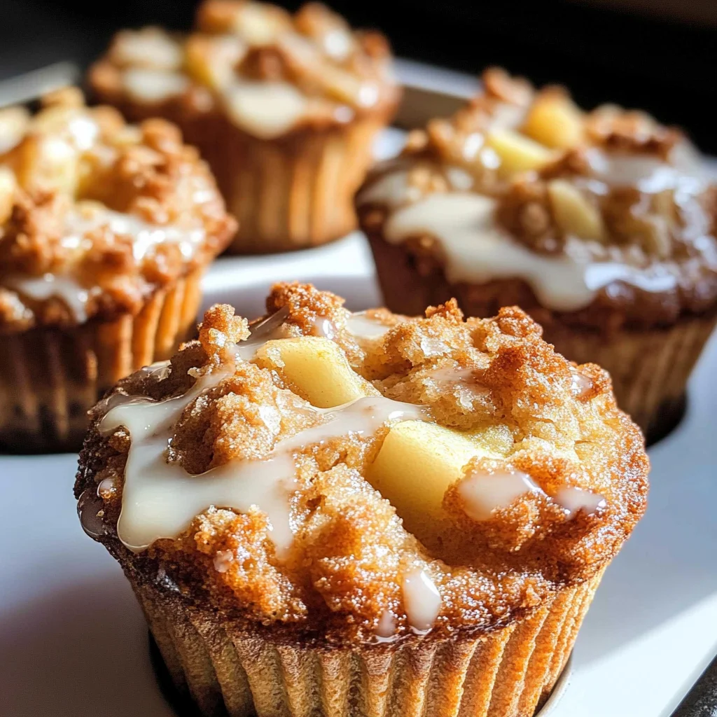 Apple Fritter Muffins