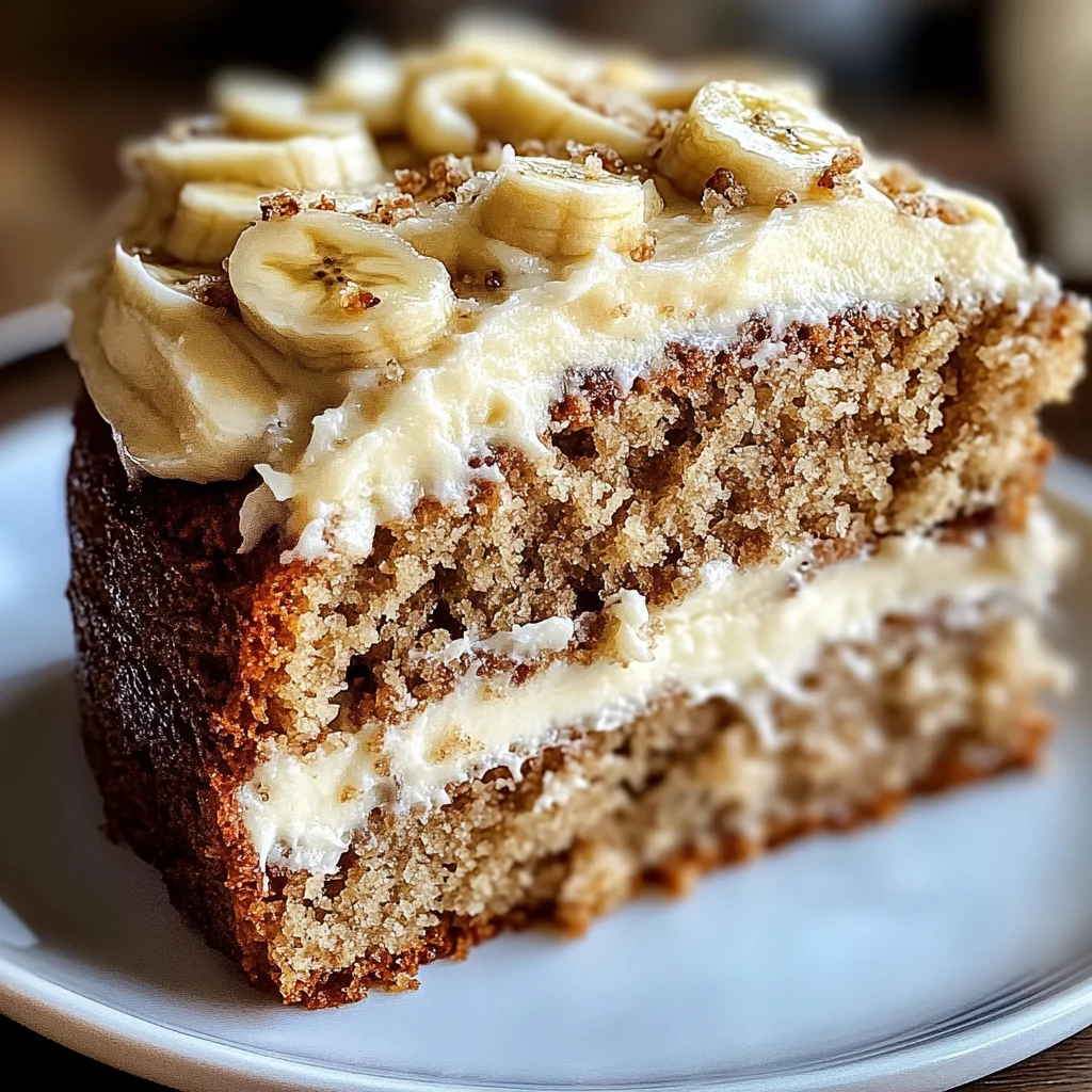 Banana Bread Cake with Cream Cheese Frosting
