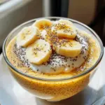 Banana Coconut Milk Chia Seed Pudding