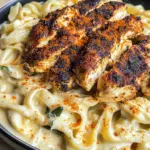 Blackened Cajun Chicken Alfredo