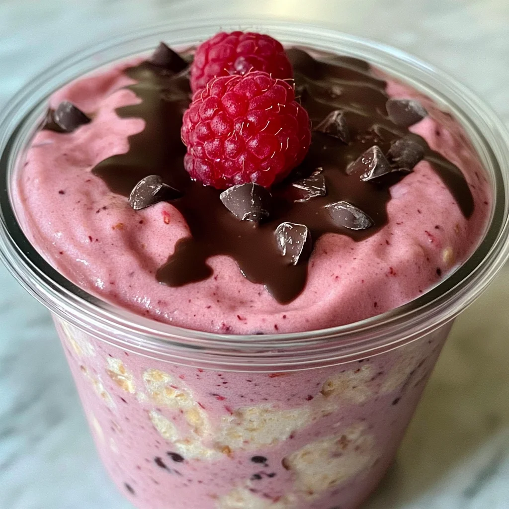 Blended Raspberry Oats