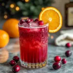 Cranberry and Orange Juice Mocktail