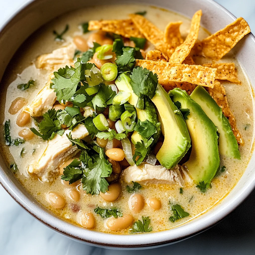 Creamy White Chicken Chili