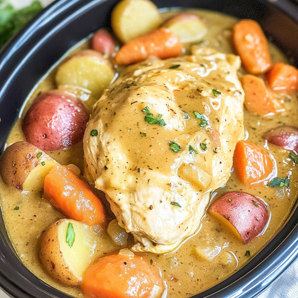 Crockpot Ranch Chicken