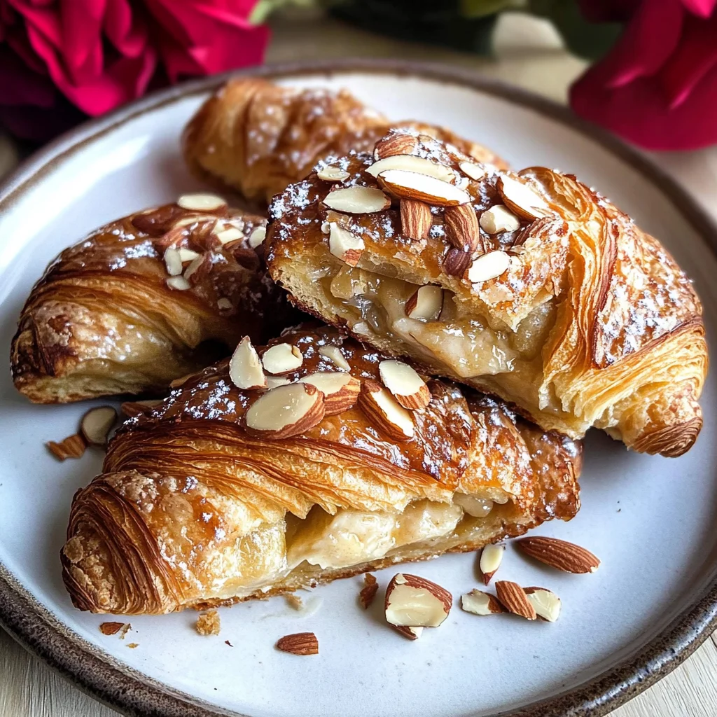 Croissant French Toast with Almonds
