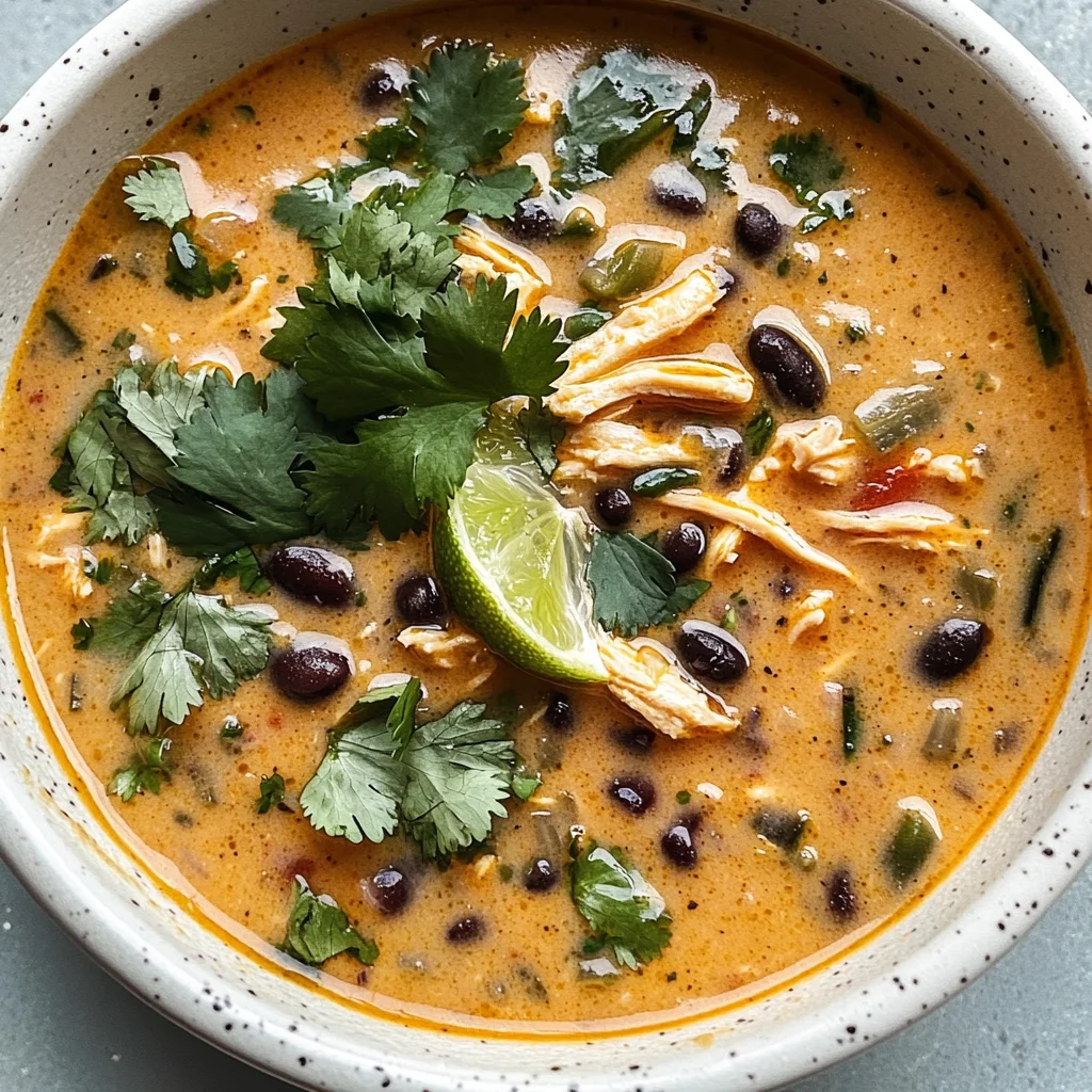 Easy Chicken, Poblano, and Black Bean Soup (Small Batch)