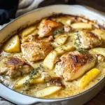 French Chicken Casserole a la Normande