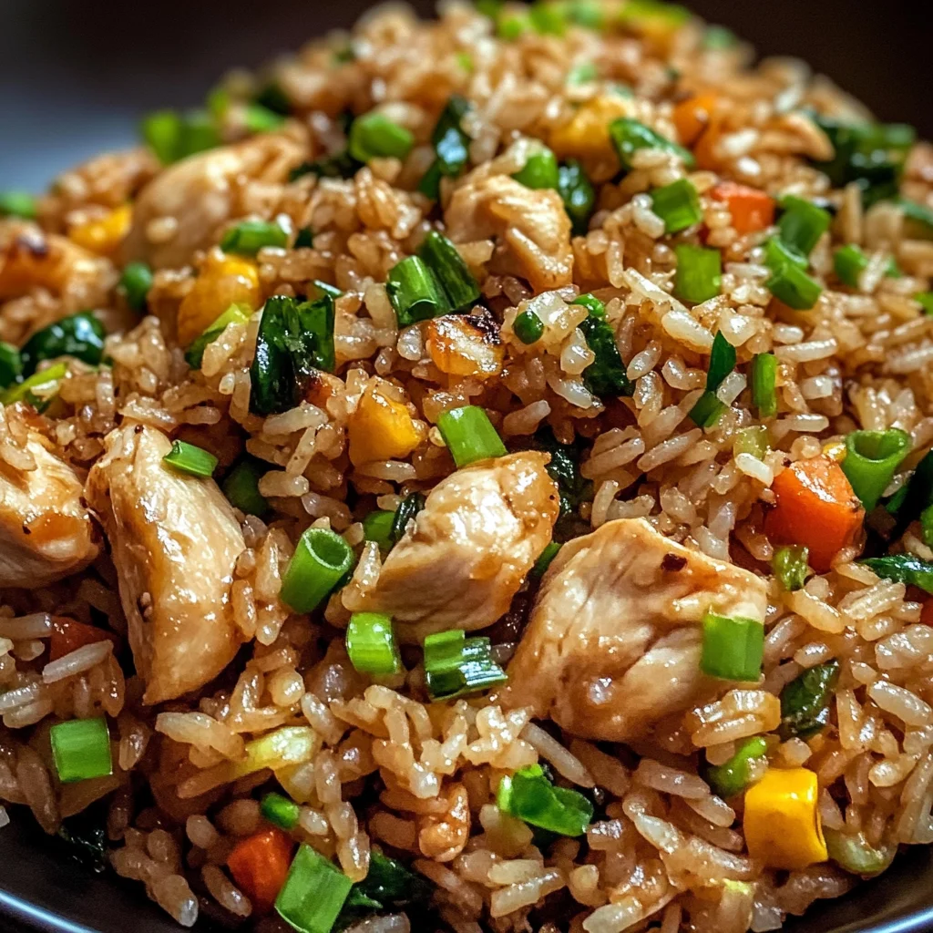 Fried Rice with Chicken