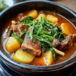 Gamjatang (beef Bone Soup)
