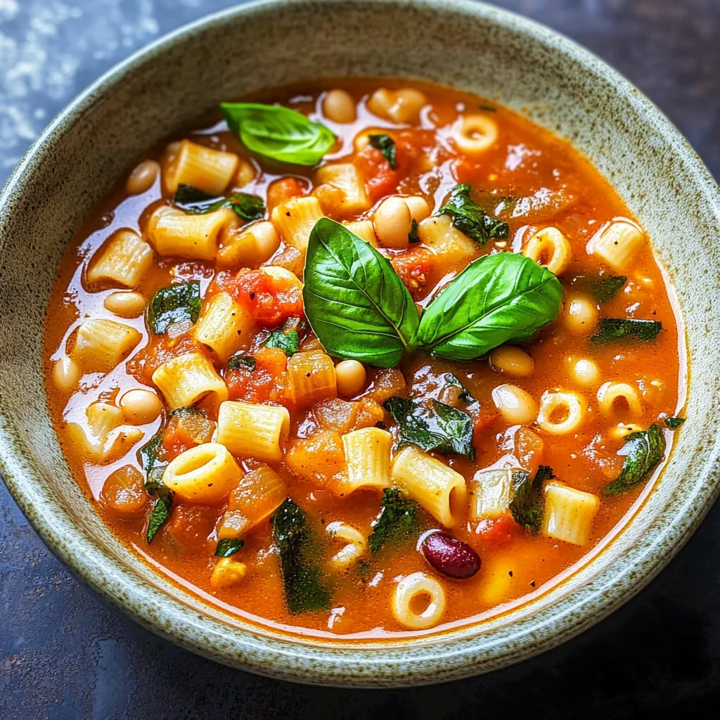 "Heal Me" Minestrone Soup