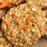 Healthy Carrot Cake Oatmeal Cookies