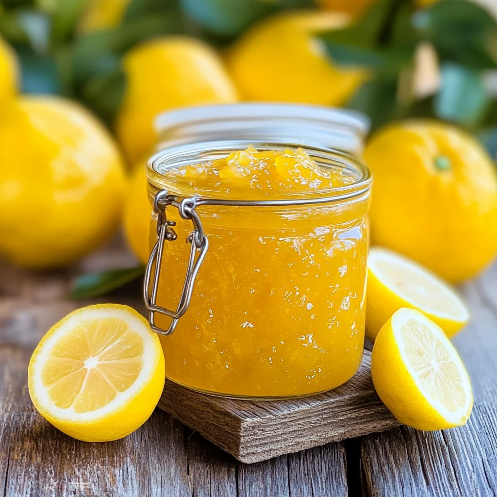 Italian Lemon Jam