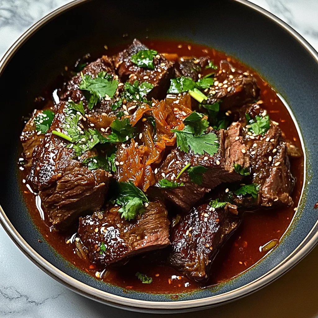 Korean Style Pot Roast