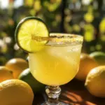 Lemon Lime Margarita Mocktail