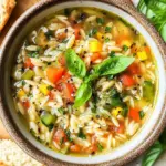 Mediterranean Orzo Soup