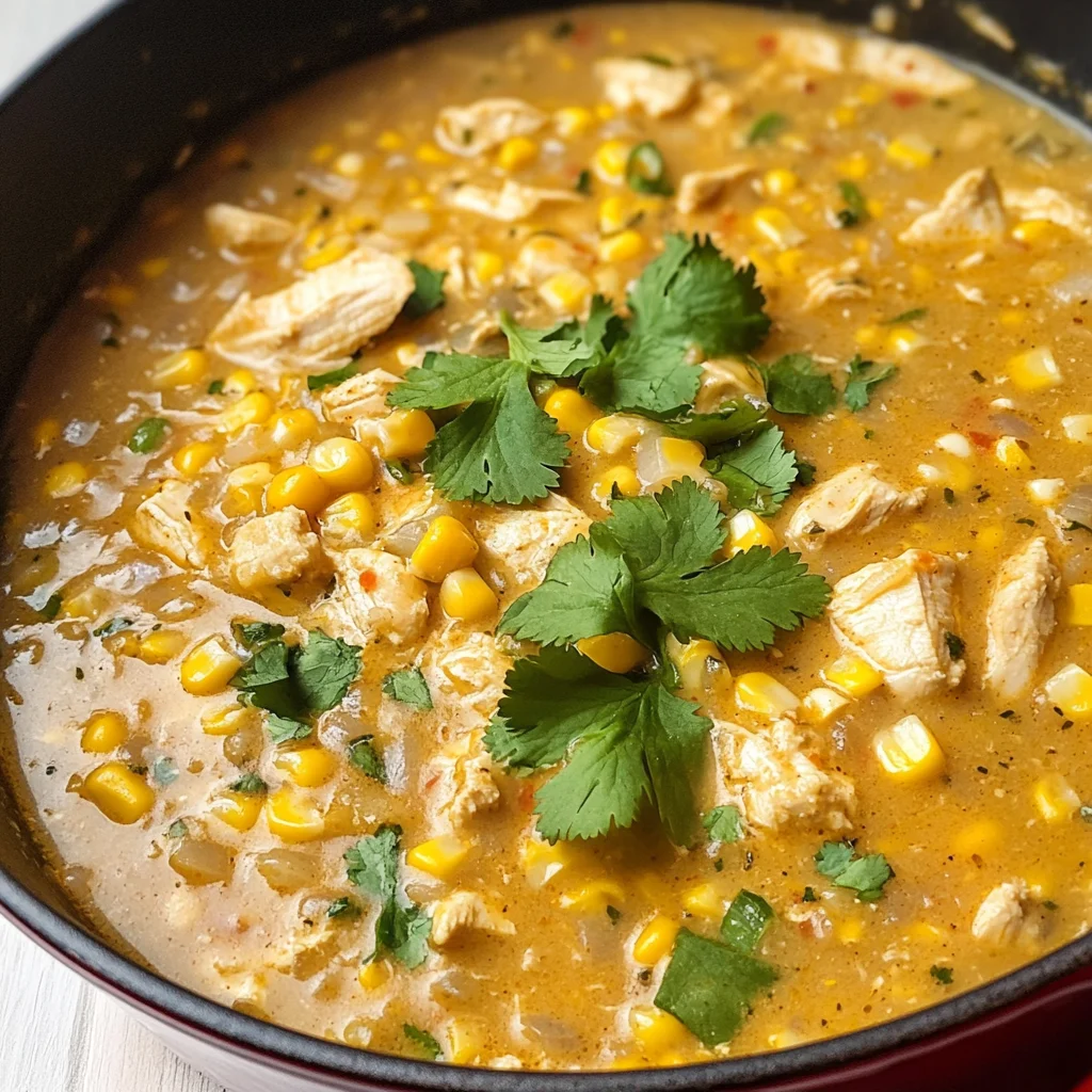 Mexican Street Corn Chicken Chili Recipe