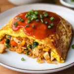 Omurice (Japanese Rice Omelet)