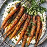 Roasted Carrots with Whipped Feta