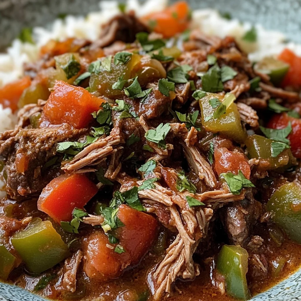 Ropa Vieja Slow Cooker