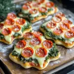 Tree Mini Pizzas