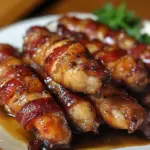 Turkey Bacon Brown Sugar Chicken Tenders