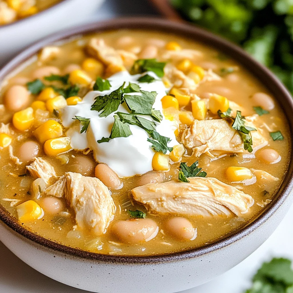 White Bean Chicken Chili Recipe