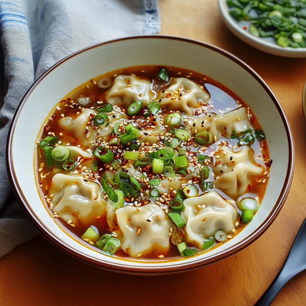 20 Minute Wonton Soup