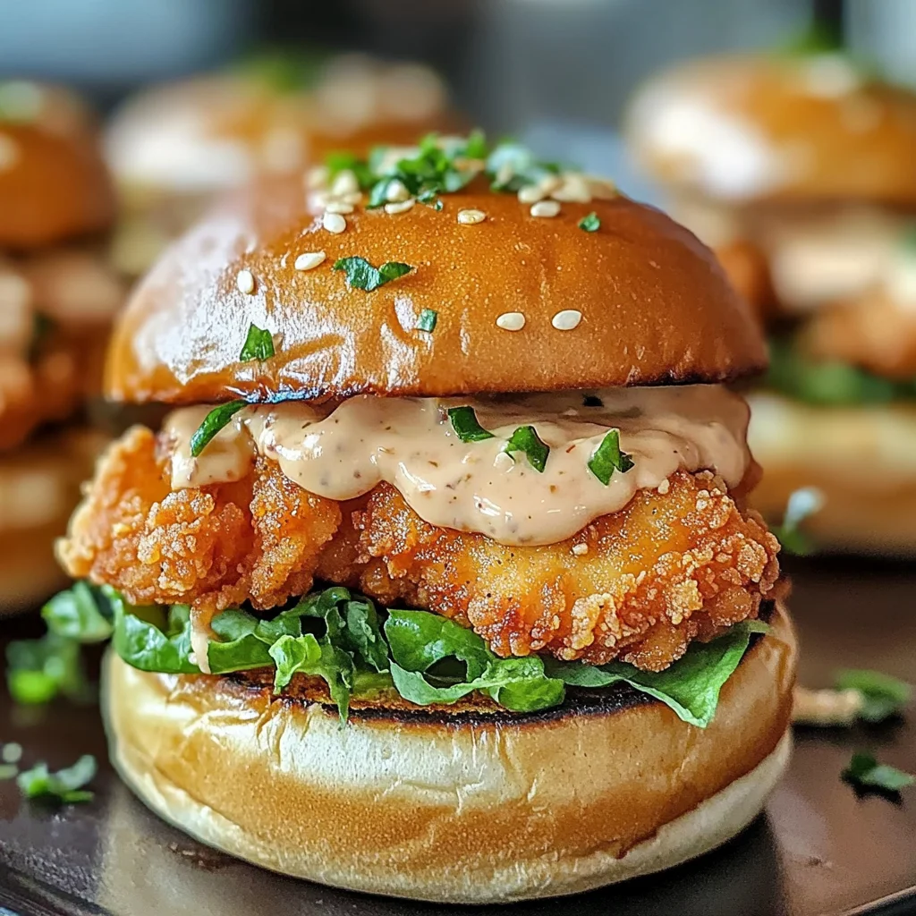 30-Minute Bang Bang Chicken Sliders Recipe