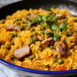Arroz Con Gandules (Puerto Rican Rice with Pigeon Peas)