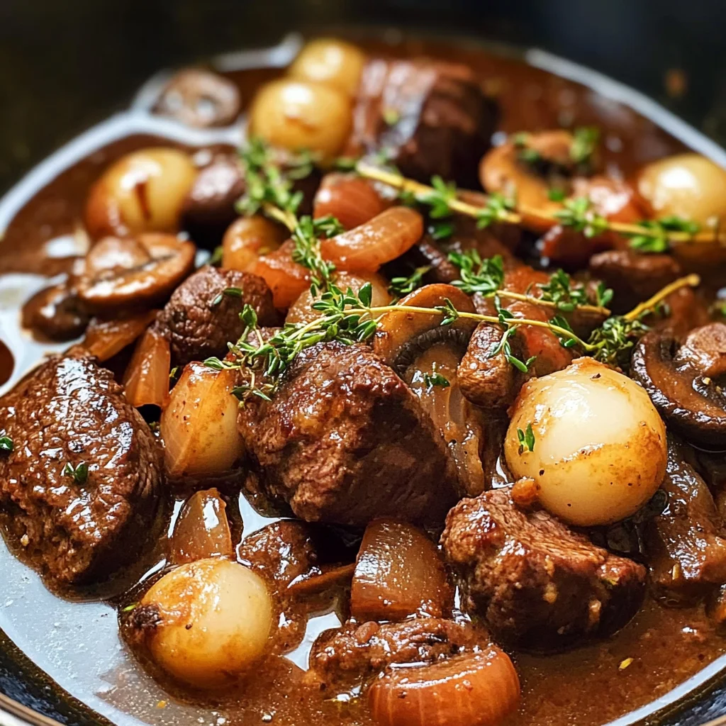 Beef Bourguignon (Julia Child Recipe)