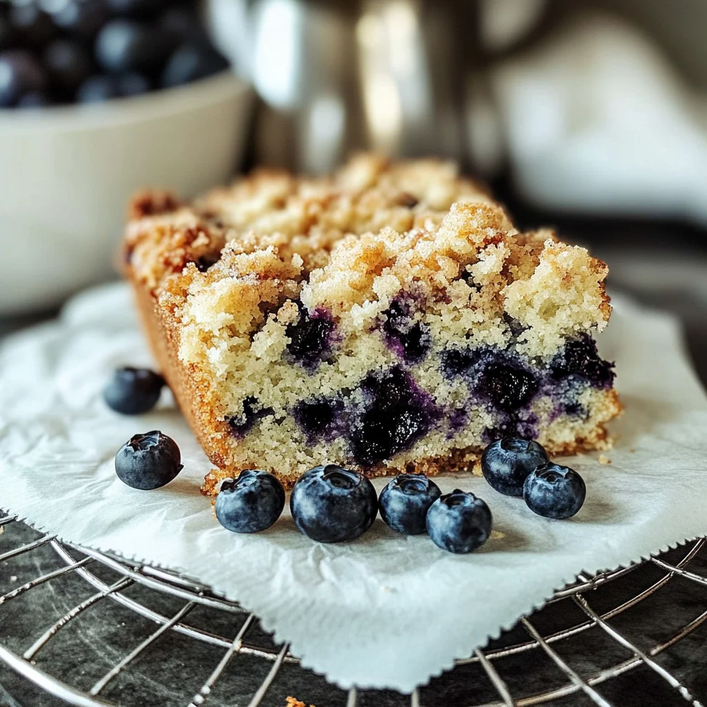 Blueberry Coffee Cake Recipe