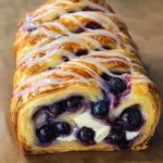 Blueberry Cream Cheese Pastry Braid Recipe